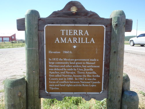 GDMBR: About the Tierra Amarilla (Yellow Earth) Land Grant.